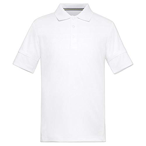 Fila Boys' Core Tennis Polo White L