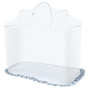 Orzbow Universal Moskitonetz für Babybett,Stabil Insektenschutz für Kinderbett Gitterbett mit Reißverschluss,Schützt vor dem Herausklettern des Babys/vor dem Eindringen von Katzen oder Insekten (Weiß)