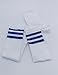 DOREMIYA Women's stripe tube socks are fashionable for couples classmates girlfriends brothers for girls and boys They are especially popular for outdoor sports wear available in white and blue