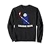 Faucheuse canadienne avec bâton de hockey sur glace Sweatshirt