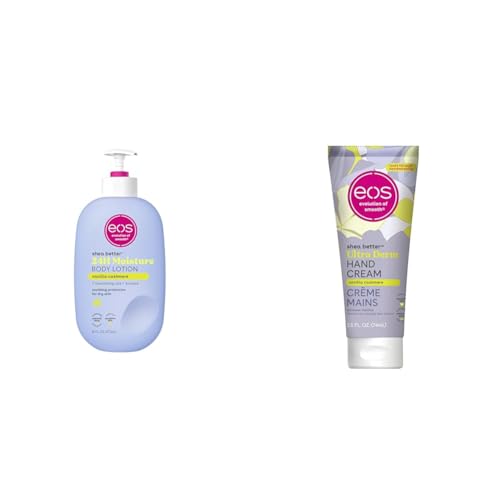 Bundle of eos Shea Better Vanilla Cashmere- Body Lotion + Hand Cream