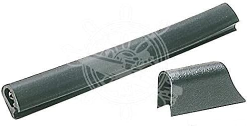 TESSILMARE Profilo PVC mm 30 x 38 Nero (PVC Fender Profile Black 30x38 mm)