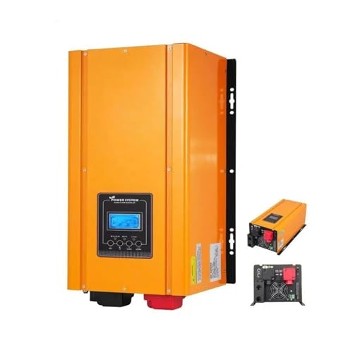 Inversor Inversor Corriente para Electrodomésticos 3 KW CC 12 V A CA 230 V Onda Sinusoidal Pura Fuera Red Pantalla LCD Cargador Batería Integrado