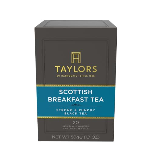 Taylors of Harrogate Scottish Breakfast Black Tea, 20ct (Pack of 1)