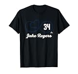 Infinity Love Jake Rogers Detroit Baseball MLBPA T-Shirt