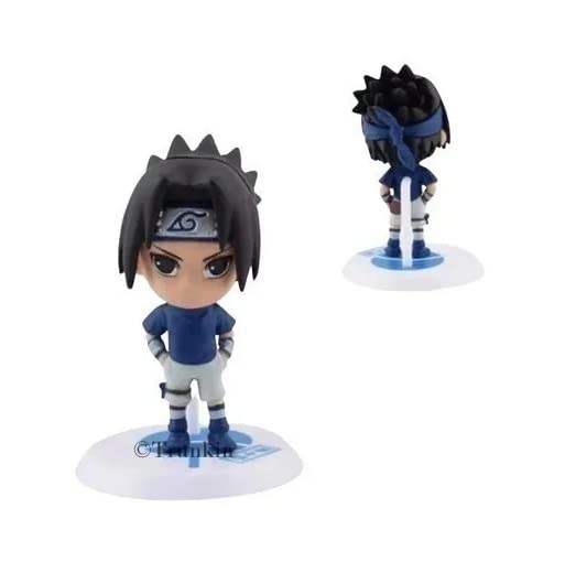 Image of Trunkin Set G Sakura Kakashi Zabuza Haku Sasuke Itachi Jiraiya Set of 6 Cute Figures Action Figure Set