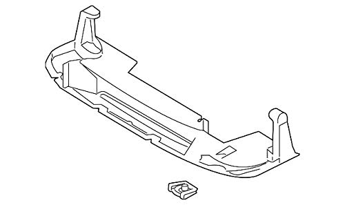 Genuine Ford Parts - Deflector Asy - Roof Air (CK4Z-17626-A)