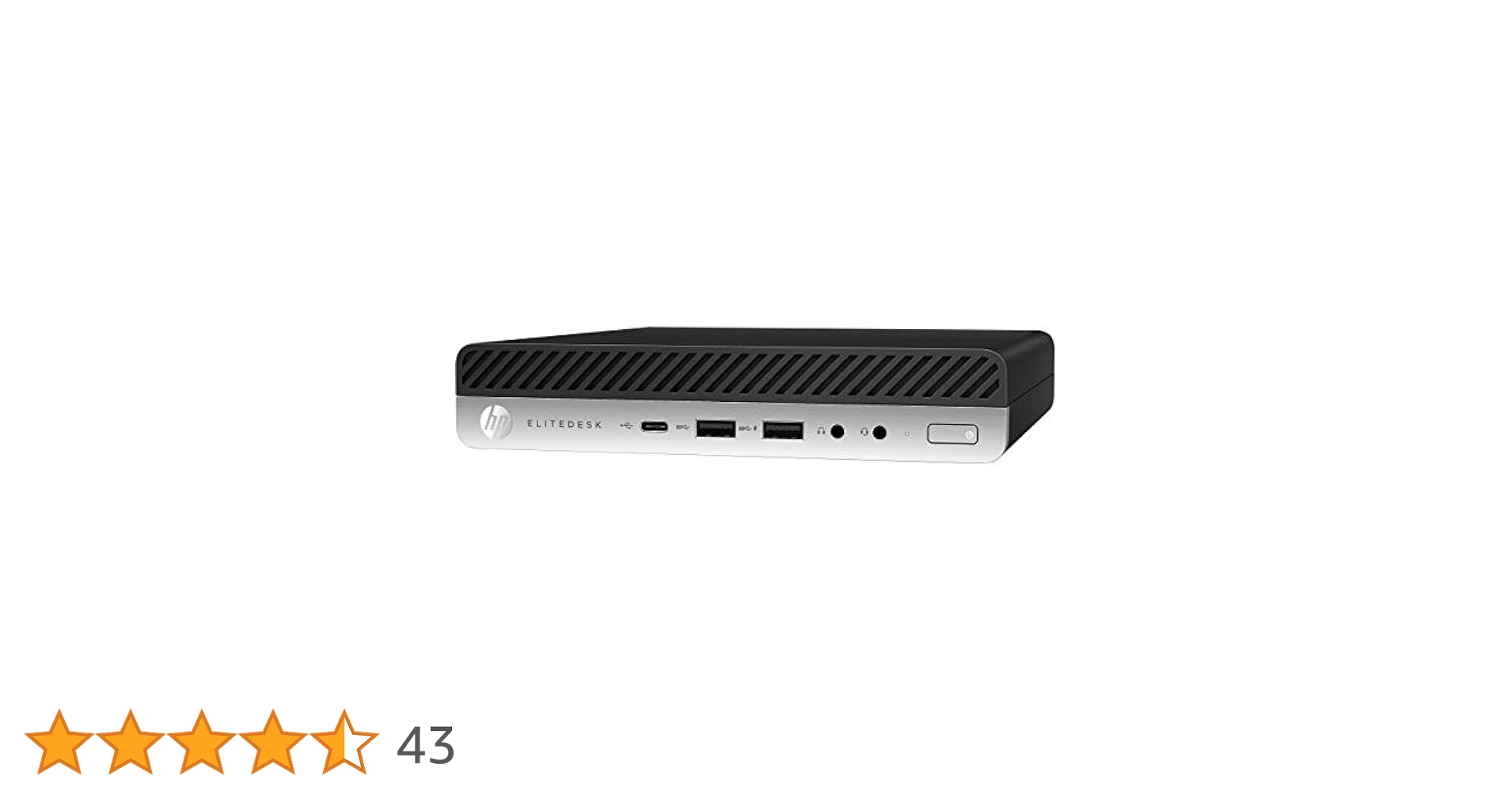 HP EliteDesk 800 G3 DM i5 16GB/256GB＋1TB HP Elitedesk 800 G3 Mini Business Desktop (Intel Quad Core