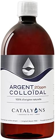 Catalyons argent 20ppm ionisé 1 litre