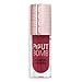 Revolution Beauty London, Pout Bomb Plumping Lip Gloss, High-Shine for Glossy, Fuller & Plump Lips with Hyaluronic Acid & Peptides, Vegan & Cruelty-Free, Deep Rosewood Rose Pink, 0.15 fl oz
