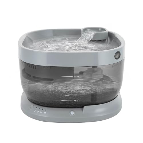 Fuente de agua automática para gatos 7L batería y filtros