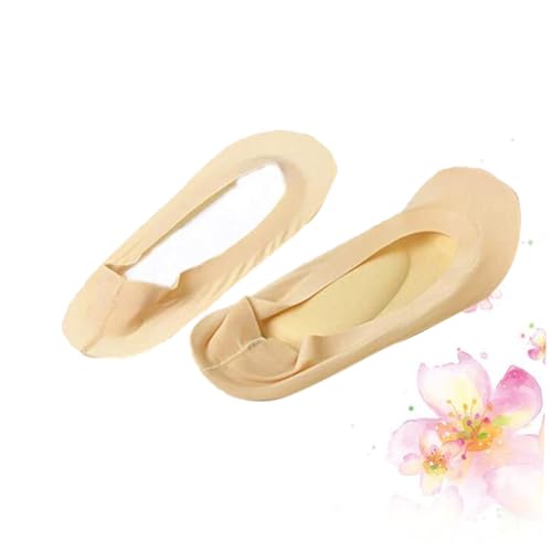 Non-slip Boat Socks Arch Support 3d Padded Liner Socks for Comfort and Support (bright Skin)2