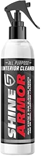 SHINE ARMOR Car Interior Cleaner for Vehicle Detailing & Restoration All Purpose Solvent & Car Dashboard Cleaner for Seats Upholstery Leather Shine Plastic Vinyl and More | Matte Finish 8 Fl Oz
