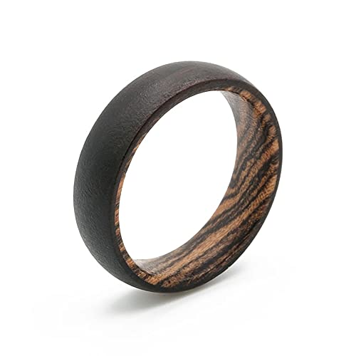 Ring Ebenholz 6mm Matt (52 (16.6mm)) Cover