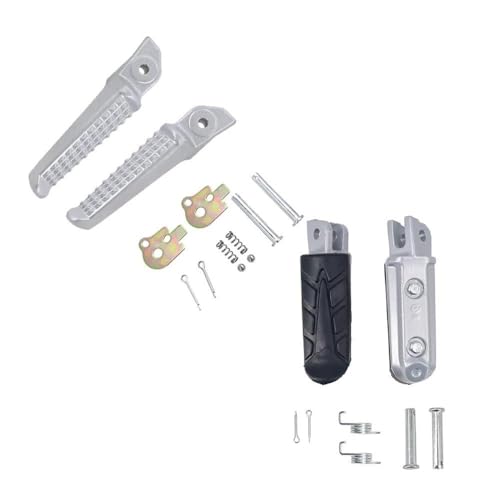 Repose-pieds moto CB400 en aluminium forgé haute résistance pour une stabilité maximale