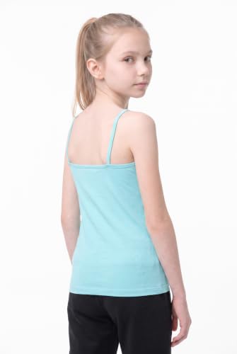 Image of Kurve Girl's Sleeveless Tank Top - Stretch Undershirts Cami Camisole, UV Protective Fabric, Rated UPF 50+ (Made in USA)