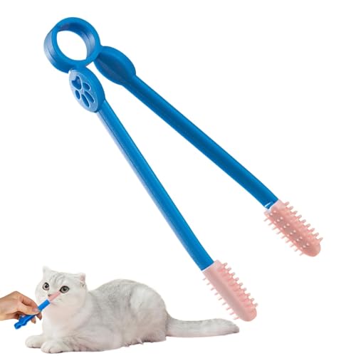 Qikam Pettine per toelettatura animali domestici, pettine smacchiatore per cani - Efficace depilatore galleggiante per gatti,Robusto pettine per toelettatura di cani e gatti, depilatore galleggiante