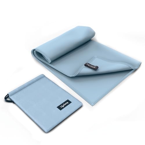 Image of Lifelong Microfiber Towel for Kids |Suede Quick Dry Towel for Bath, Swim, Lightweight, Absorbent Microfiber Towel |Soft & Gentle for Delicate Skin |Ideal for Swim, Travel |Pack of 1 | 120x60 cm (Blue)