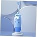 PLAFOPE Boy Girl's Sonic Electric Toothbrush Set Frequency Soft Bristles for Tender Gums Colorful Light Feature Toothbrush Kit No Battery Included