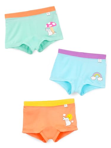 Image of superbottoms Girl Boyshorts | Supersoft Underwear for Girls | 3X Softer Underwear for Kids | Premium Panties for Girls | Super Stretchy, Breathable, Gentle Elastics, No Scratchy Tags, AZO-Free Dyes