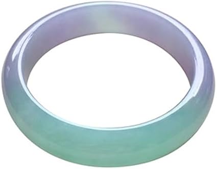 本翡翠ブレスレット k18 帝王紫 ミャンマー産 無含浸 無着色 高級 上品 k18 18金 | FARBE [WOLEN] JJZXD ミャンマー老坑翡翠ブレスレット バイオレットアイスワックス状直円翡翠ブレスレット