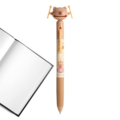 ボールペン, アニマル 0.5mm ブラック ジェルペン, 速乾性 面白 文房具 学用品 学生 子供 大人 向け