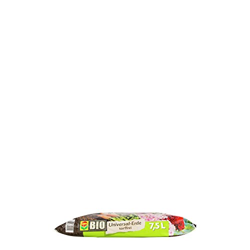 COMPO BIO Universal-Erde für Zimmerpflanzen, Gemüse, Obst und Kräuter, Torffrei, Kultursubstrat, 7,5 Liter, Braun - 3