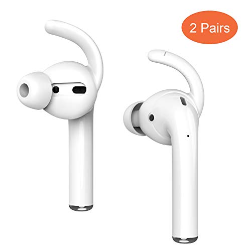 Airpods Earhooks Soft Silicone Anti-Slip Earbuds Cover Compatible with Apple Earpods 2