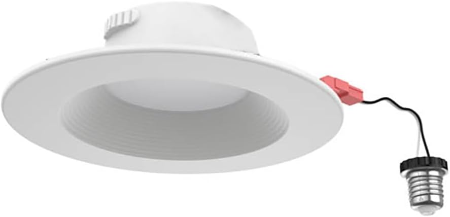 Nebula-I 4 Inch LED Recessed Light, 10W, White Round Downlight, 5-CCT Selectable 2700K–5000K, Damp Rated, Energy Star - Image 3