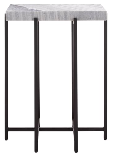 SAFAVIEH Home Collection - Aloha Side Table with Grey Marble