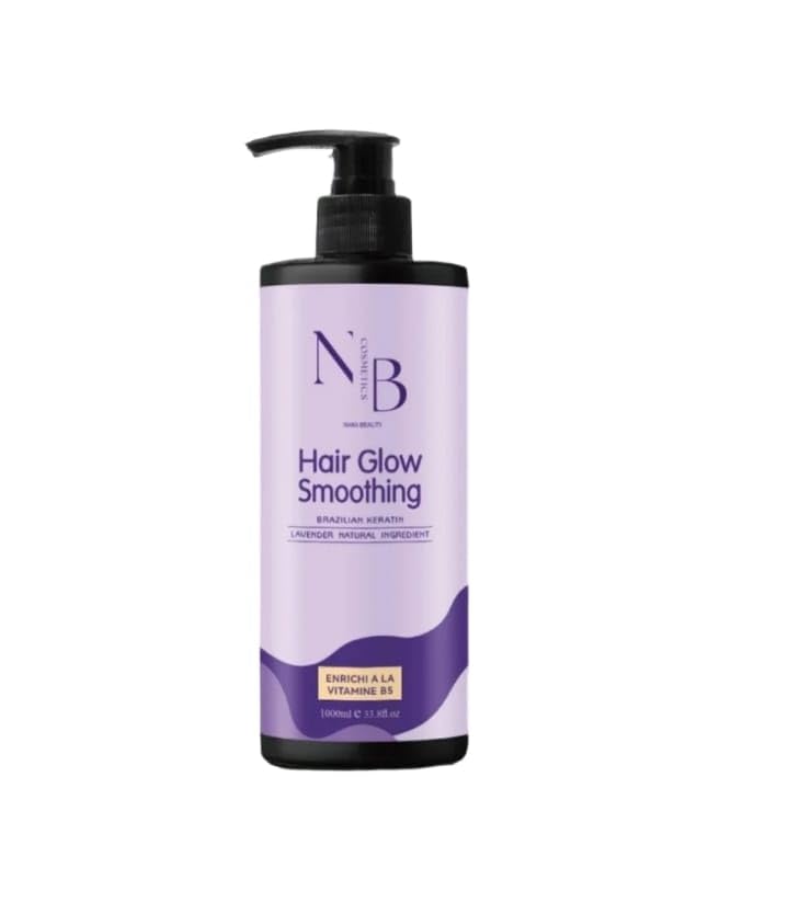 Lissage HAIR GLOW thermo-protecteur anti-frizz brillance miroir
