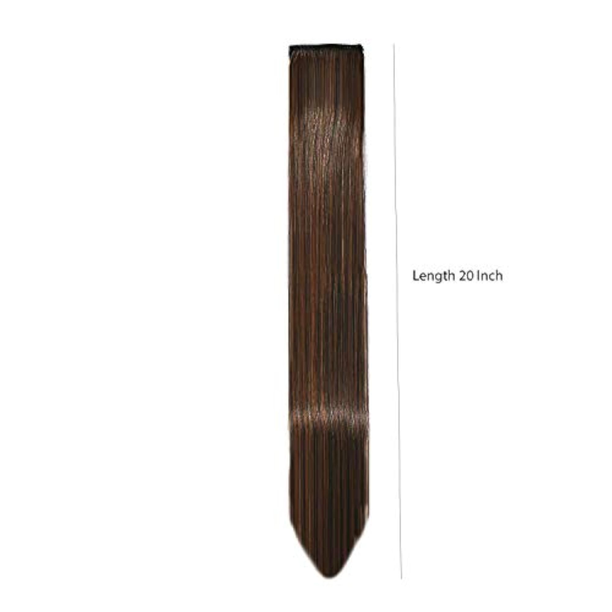 4 Pack Full Head Party Highlights Clip-On Hair Extensions