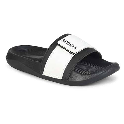Image of PERY-PAO Sliders for Men | Lightweight EVA Sole & Comfortable Slippers | Flip-Flops & Chappals for Everyday Use