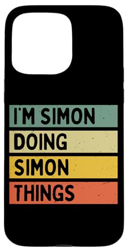 I'm Simon Doing Simon Things �ʔ������� �X�}�z�P�[�X iPhone 15 Pro Max �p