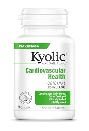 Kyolic Aged Garlic Extract Formula 100, Cardiovascular Health...