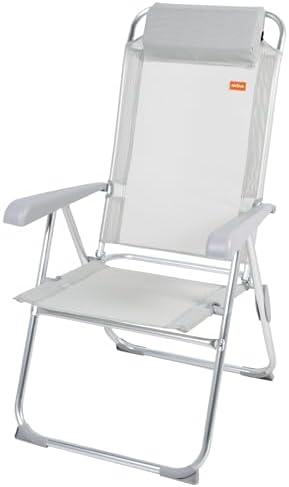 AKTIVE - Silla Plegable reclinable 5 Posiciones, Antivuelco, con ...