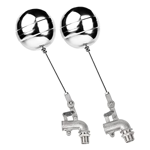 WEJUANR Valvola Galleggiante in Acciaio Inox 1/2