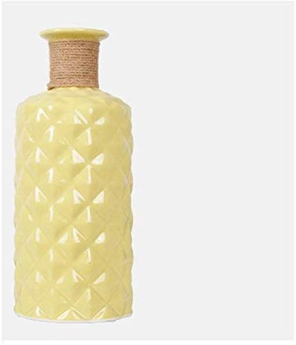 Vase en céramique MU style pastoral américain pour fleurs artificielles B-13*29cm