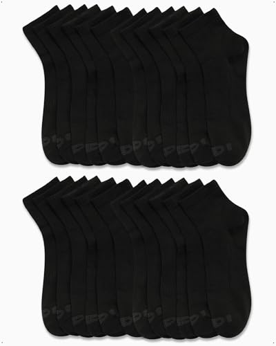 AND1 Men's Socks - PROPLATINUM Lightweight Quarter Cut Socks (24 Pack)3