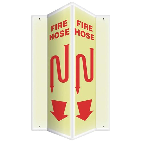AccuformNMC PSP329 Projection Sign 3D, "FIRE Hose", 24" x 4" Panel