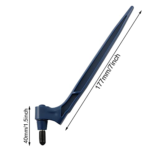 Batino 1Pcs Craft Cutting Tools, Precision Stainless Steel Craft Knives With 360-Degree Rotating Blade, Art Cutting Tool Hobby Knife For Scrapbooking Art Creation, Dark Blue #TOP2