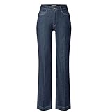 Mac - Damen 5-Pocket Jeans, Wide Authentic (5228-90-0387L), Größe:W42, Länge:L32, Farbe:Fashion Rinsed (D683)