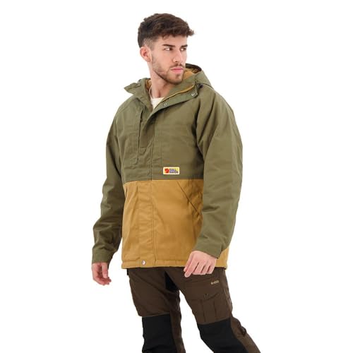Fjällräven Herren Vardag Lite Padded Jacke, Laurel Green-buckwheat Brown, XL