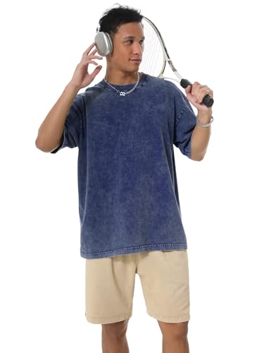 GSOU SNOW Men Oversized T Shirt Cotton Casual Unisex Short Sleeve Vintage Baggy Tee Shirts Washed Mens Streetwear2