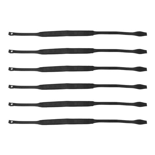 Toyvian 6piezas Pulsera para Bastón De Trekking Correas Ajustables Repuesto De Muñequera para Bastones De Esquí Escalada Senderismo y Uso Al Aire