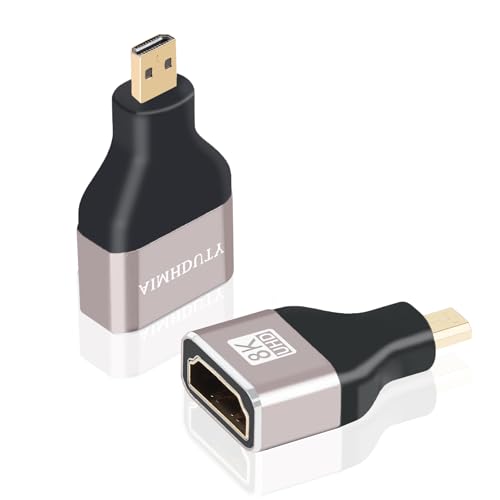 Micro HDMI to HDMI Adapter (2 Pack)