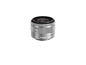 Canon EF-M 15-45mm f/3.5-6.3 Image Stabilization STM Zoom Lens (Silver)