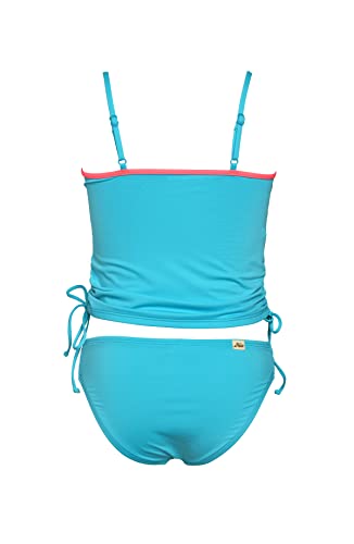 Hobie Girls' Adjustable Tankini Top and Hipster Bottom Swimsuit Set2