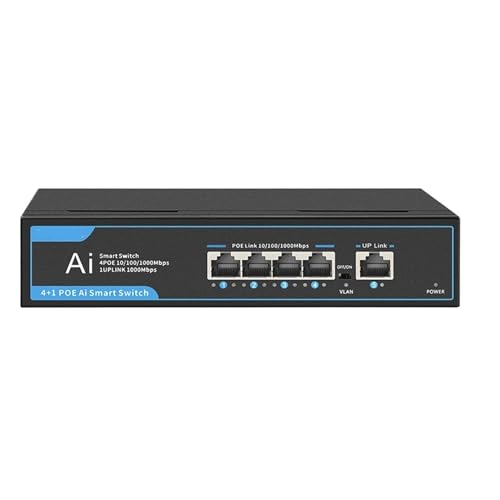 Switch Gigabit 1000 Mbps resout vos problemes de coupure reseau POE