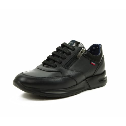 Callaghan - Sneakers,Zapato Deportivo Casual de Mujer,de cuña,Cordones,Cremallera,Suela de Goma con cuña, para: Mujer Color: Verde Talla:37